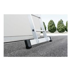 MUNK Teleskopleiter mit Traverse 4x3 Sprossen