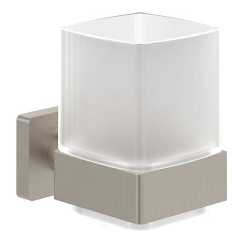 V&B Glashalter Elements Striking 99x100x123mm, Gl. sat., brush. ni. black