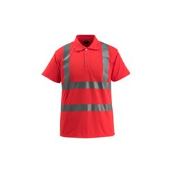 Mascot Bowen Polo-shirt hi-vis rot