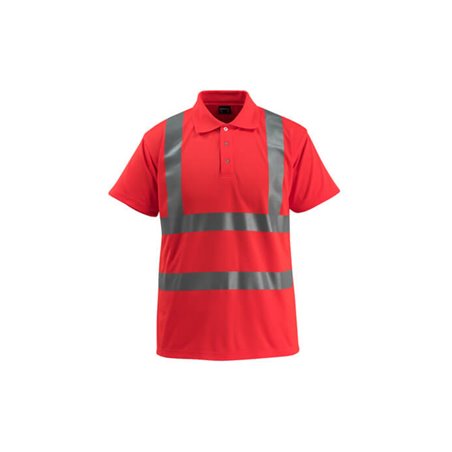 Mascot Bowen Polo-shirt hi-vis rot