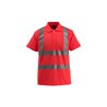 Mascot Bowen Polo-shirt hi-vis rot
