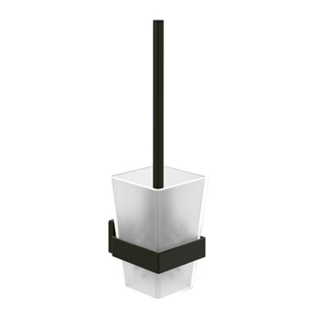 V&B WC-Bürstengarnitur Elements Striking 94x340x118mm, Gl. sat., m Bürste, m bla
