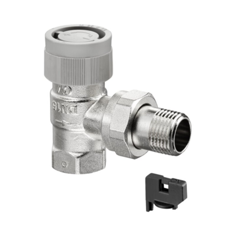 Oventrop Thermostatventil Baureihe AQH Eck, DN 15, R 1/2, Rp 1/2