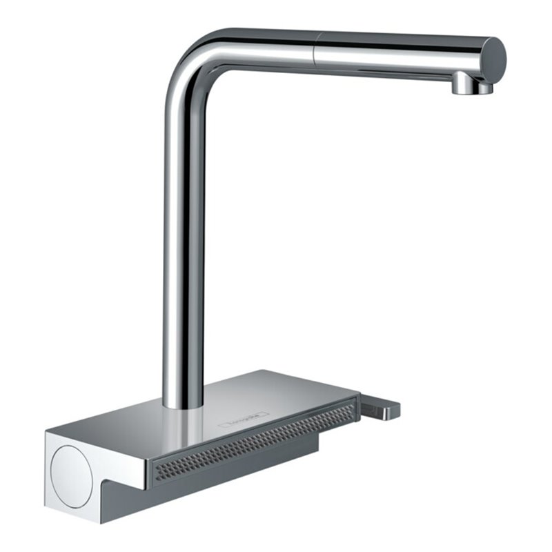 hansgrohe Spültisch-Einhebelmischer 250 Aquno Select M81 mit Ausziehbrause, 2jet, chrom