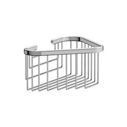 Duravit Duschkorb Karree 17,5x17,5cm, chrom