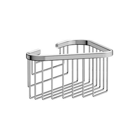 Duravit Duschkorb Karree 17,5x17,5cm, chrom