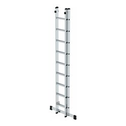 MUNK Aluminium-Schiebeleiter 2-teilig mit Standard-Traverse