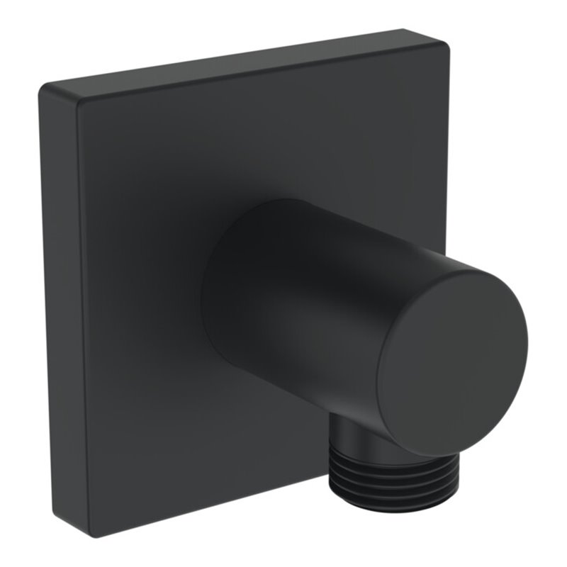 Hansa Wandanschlussbogen G 1/2, DN 15, Wandmontage, mattschwarz