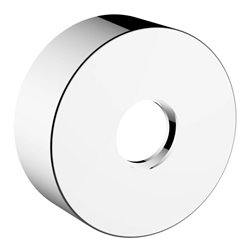 Keuco Verlängerungsrosette rd, f G 1/2 Ans, UP, schwarz-chrom geb.