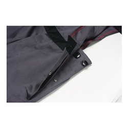 Planam Latzhose Weld Shield grau/schwarz