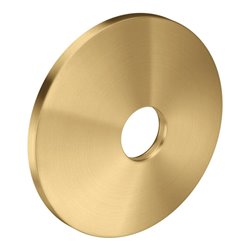 hansgrohe Verlängerungsrosette d 90mm, aus Metall, brushed gold optic