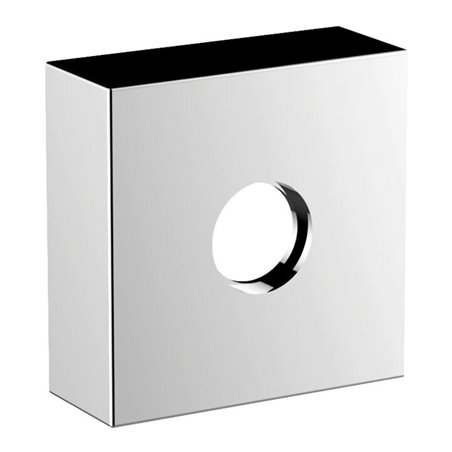 Keuco Verlängerungsrosette eck., f G 1/2 Anschl., UP, SW-chrom geb.