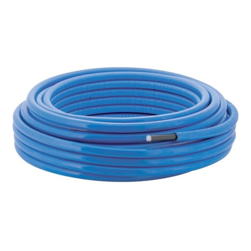 Geberit Systemrohr Mepla ML d 16, Dämm. 26mm, rund vorgedämmt, blau