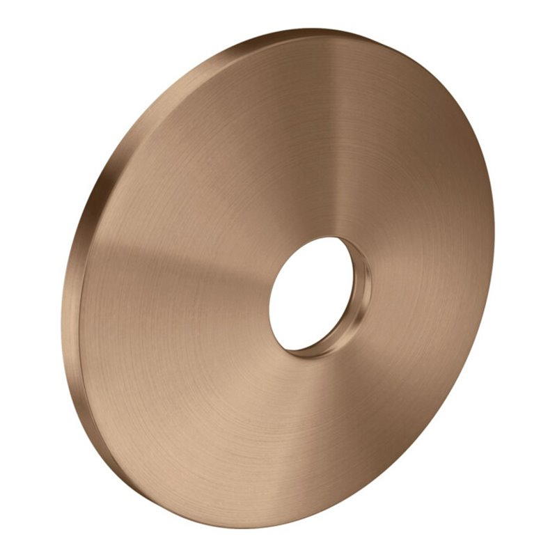 hansgrohe Verlängerungsrosette d 90mm, aus Metall, brushed red gold
