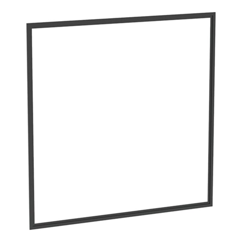 Geberit Abdeckrahmen One 75cm, sw m/Al pulverbes, UP-Montage