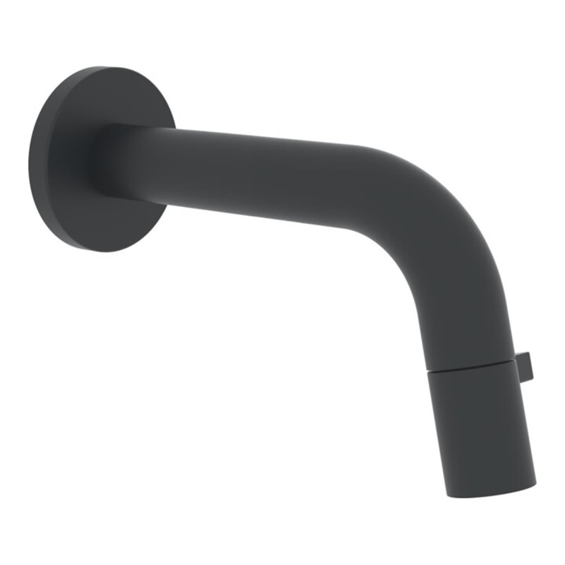 Hansa Waschtisch-Wandauslaufventil HANSANOVA Style Ausladung 107mm, schwarz matt