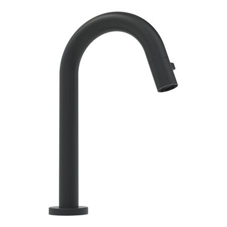 Hansa WT-Standventil HANSANOVA Style o. Abl-Garnitur, Ausl. 131mm, matt-sw