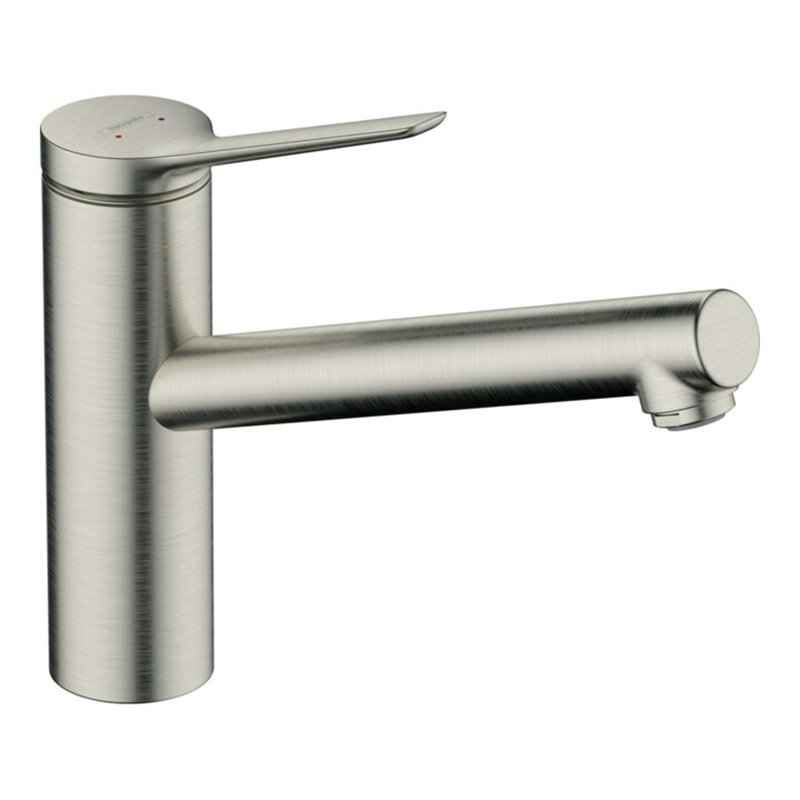 hansgrohe Spültisch-Einhebelmischer 150 Zesis M33 1jet, Edelstahl-Optik
