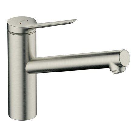 hansgrohe Spültisch-Einhebelmischer 150 Zesis M33 1jet, Edelstahl-Optik