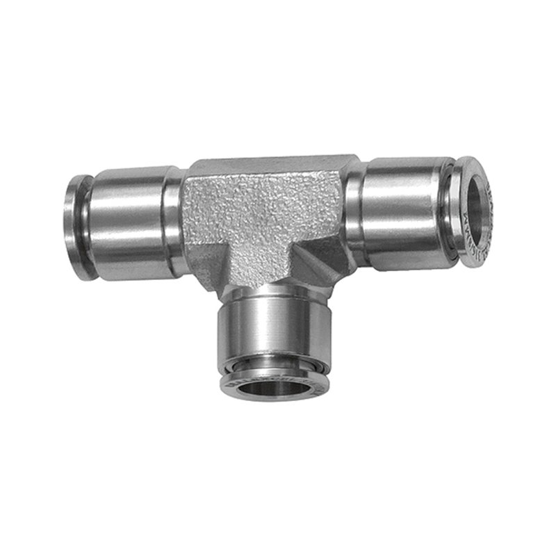 RIEGLER T-Steckverbindung aus Edelstahl, 20 bar