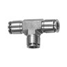 RIEGLER T-Steckverbindung aus Edelstahl, 20 bar