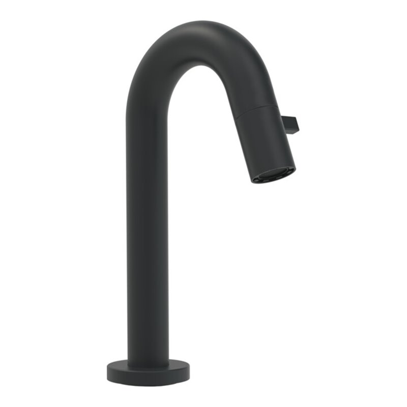 Hansa WT-Standventil HANSANOVA Style o. Abl.garn, Ausl. 94mm, matt-schwarz