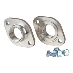 Wilo Edelstahl-Gegenflansche (oval) PN16/DN50