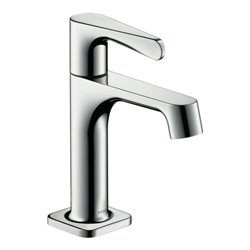 hansgrohe Standventil 90 Axor Citterio M Ausl. 103mm, o. Abl.garn, Edelstahl-Optik