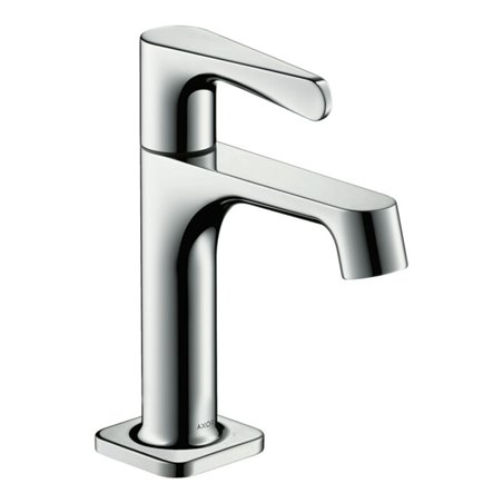 hansgrohe Standventil 90 Axor Citterio M Ausl. 103mm, o. Abl.garn, Edelstahl-Optik