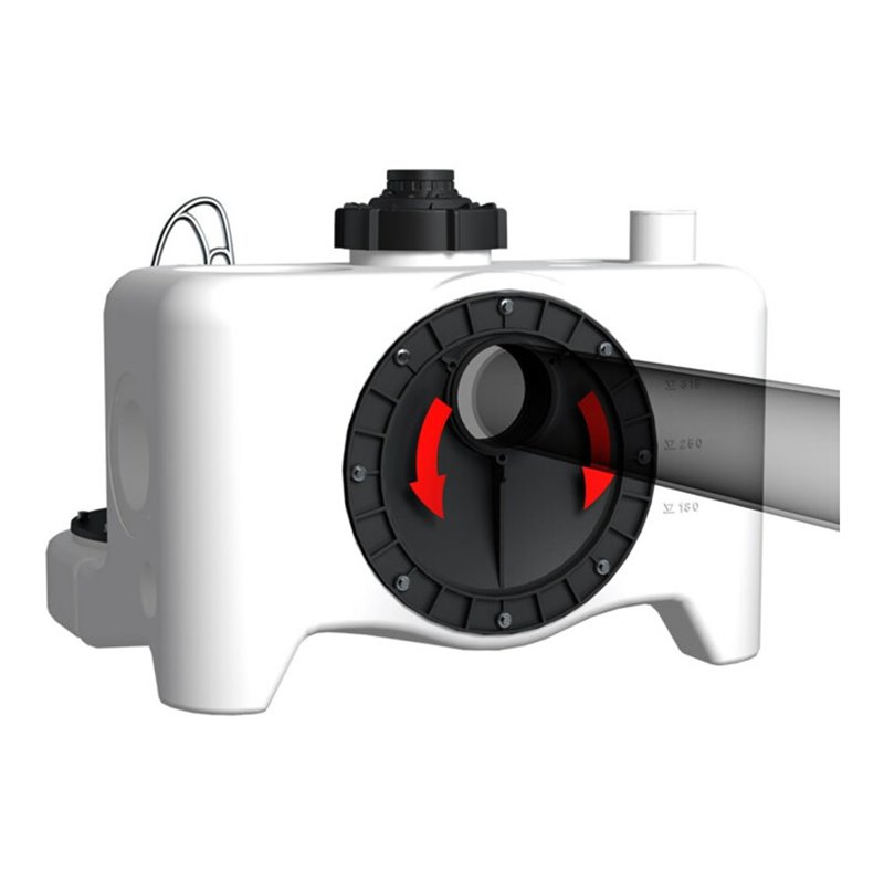 Grundfos Austausch-Drehflansch DN 150, mit Zulaufsteckdichtung