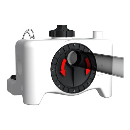 Grundfos Austausch-Drehflansch DN 150, mit Zulaufsteckdichtung