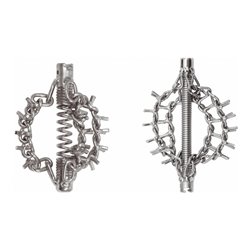 KS Tools Kettenschleuderkopf mit Spike-Kette, 4 Ketten