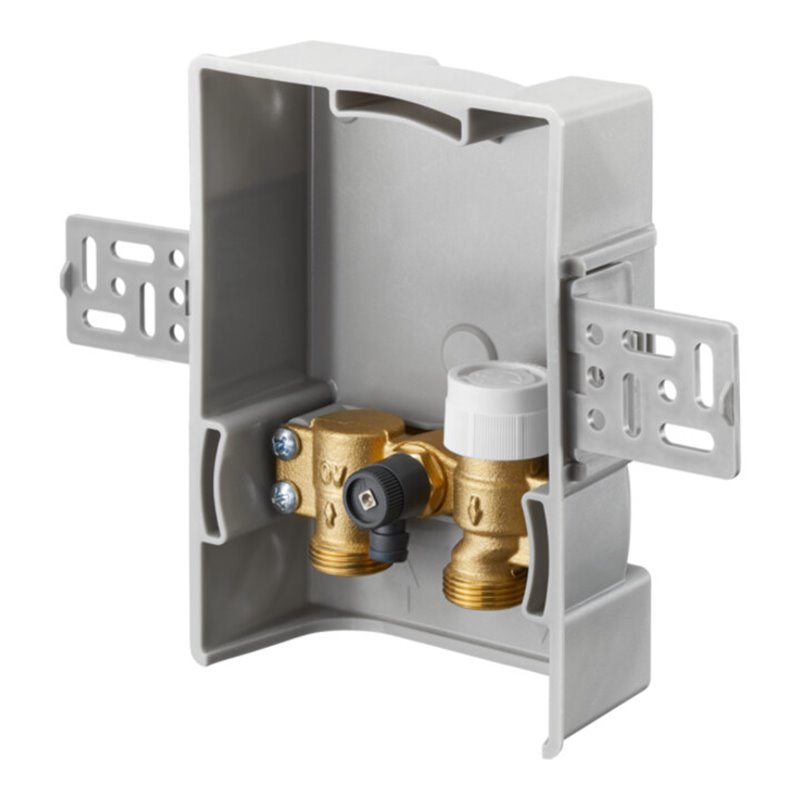 Oventrop Raumtemperaturregelung Unibox T vario o Abd., mit Thermostat, ohne Abdeckung