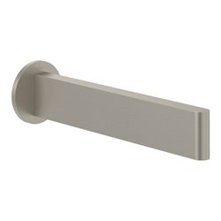 V&B Badewannenauslauf Dawn Wandmontage, brushed nickel black