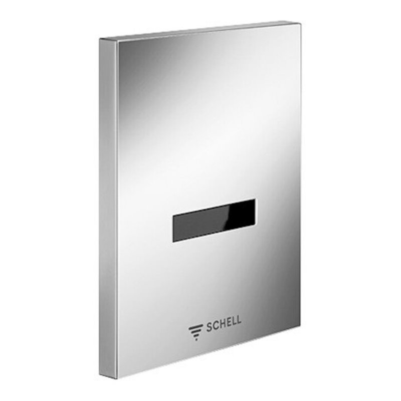 Schell Fertigmontageset EDITION E Urinalsteuerung, Infrarot, verchromt