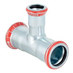 Geberit T-Stück Mapress C-Stahl d 54x42x54mm, reduziert