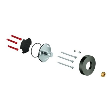 Grohe Brausestangenhalter 48279 hard graphite gebürstet