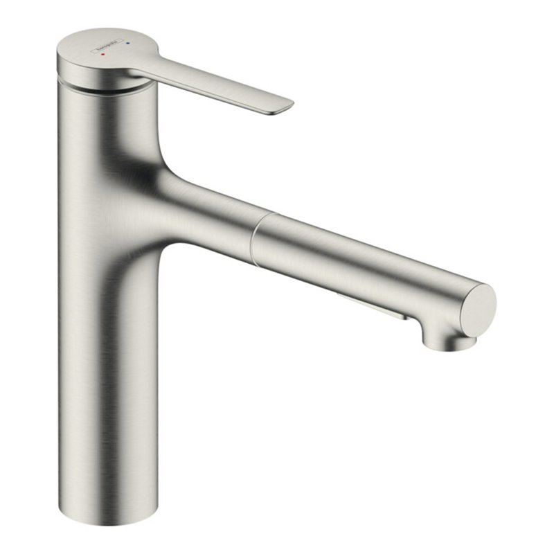 hansgrohe Spültisch-Einhebelmischer 160 Zesis M33 m Ausz-br, 2jet, sBox lite, ED