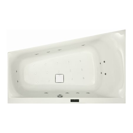 Hoesch Whirlpool Spectra 3666&Reviva II Power+ Air, weiß/verchromt/Motor links