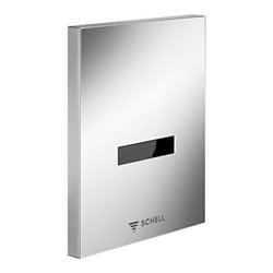 Schell Fertigmontageset EDITION E Urinalsteuerung, Infrarot, alpinweiß