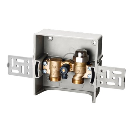 Oventrop Unterputzbox Unibox RLA vario weiß, zur Rücklauf-Absperrung