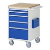 Rau Montagewagen Buche mit 5 Schubladen 1x60 1x90 2x150 1x270mm