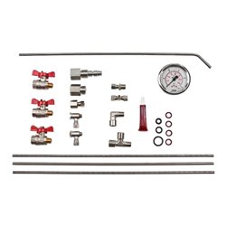 Wilo Bypassleitung und Druckmanometer Helix V/VE/EXCEL 22/36/52 in 1.4409