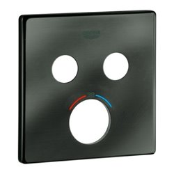 Grohe Rosette 49039 für SmartControl UP-THM mit 2 ASV hard graphite geb.