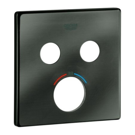 Grohe Rosette 49039 für SmartControl UP-THM mit 2 ASV hard graphite geb.