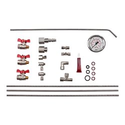 Wilo Bypassleitung und Druckmanometer Helix V/VE/EXCEL 22/36/52 in 1.4301