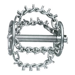 Rothenberger Kettenschleuderkopf mit Spikes, 4 Ketten und Ring