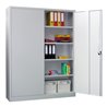STIER Universalschrank Premium mit 4 verz. Einlegeböden 1950x1500 lichtgrau