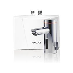 Clage Klein-Durchlauferhitzer LUMINO MBX7 6,5 kW, 400 V, Fest. 16 A, m Arm.