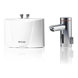 Clage Klein-Durchlauferhitzer LUMINO MBX7 6,5 kW, 400 V, Fest. 16 A, m Arm.